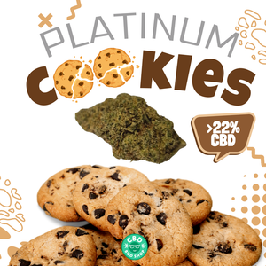 Platinum Cookies - (super premium) Loose Hemp Flower Tea (>22% CBD) (<0.2% THC)