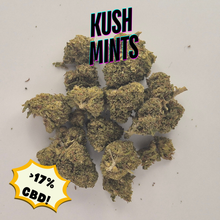 Load image into Gallery viewer, cbd bud flower kush mints 1