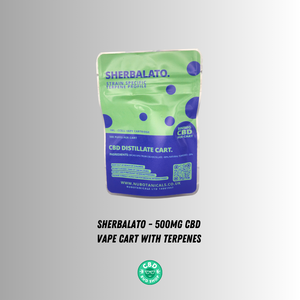 cbd vape sherbalato gelato sherbert broad spectrum 2