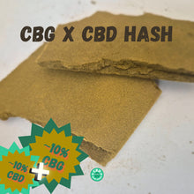 Load image into Gallery viewer, CBD X CBG extract is a premium CBD AND CBG hash, organically grown, naturally extracted and legal in the UK, rich in CBD, low THC (&lt;0.2%)

