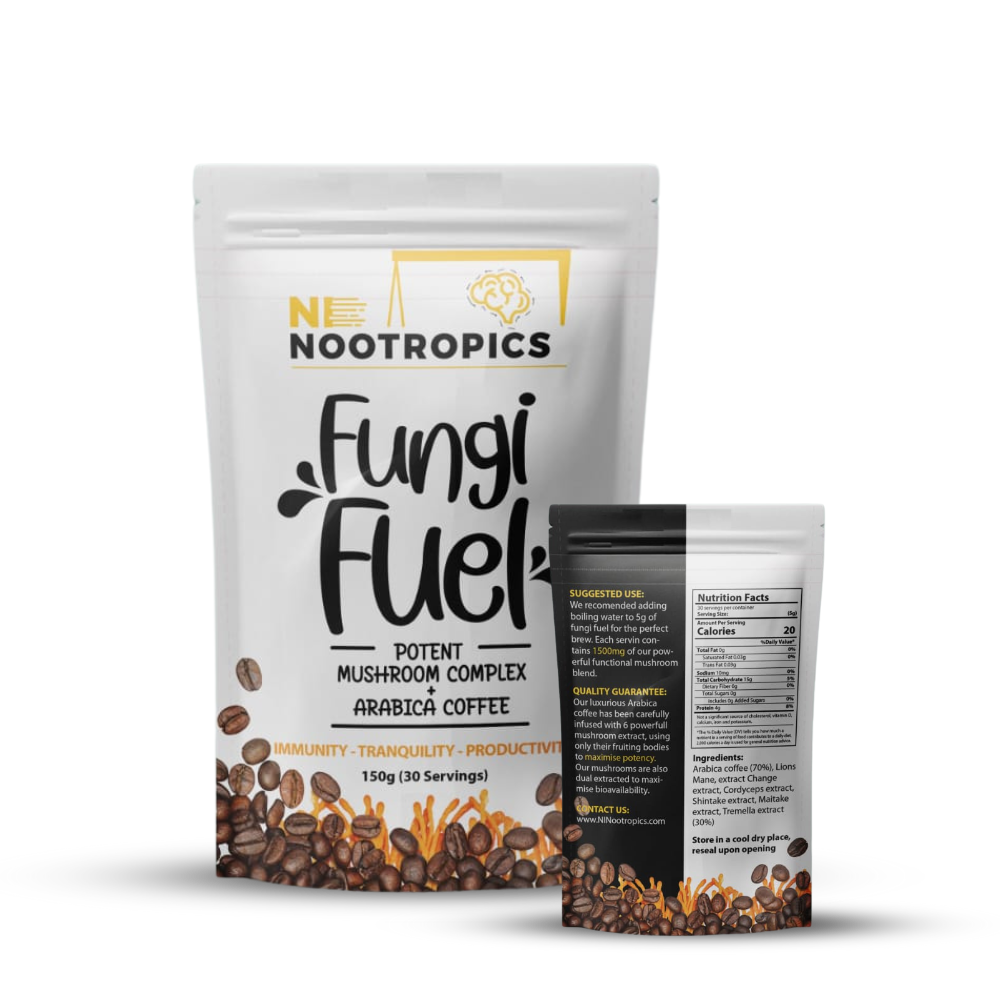 Fungi Fuel - Arabica Coffee + Potent Mushroom Blend