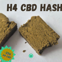 Load image into Gallery viewer, H4 CBD extract is a premium CBD hash, organically grown, lnaturally extracted and legal in the UK, rich in CBD, low THC (&lt;0.2%)
