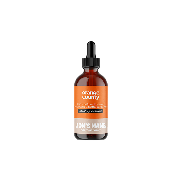 Orange County CBD 40,000mg Lion's Mane Mushroom Tincture – 100ml