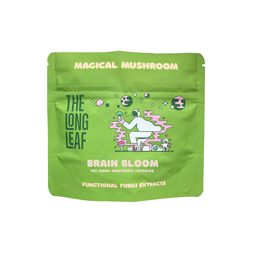 The Long Leaf Brain Bloom Mushroom ( 500mg) - 90 Capsules (BUY 1 GET 1 FREE)