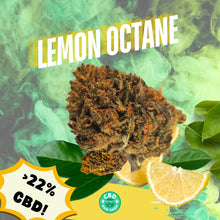 Load image into Gallery viewer, Lemon Octane -  Loose Hemp Flower Tea (&gt;22% CBD &lt;0.2% THC)