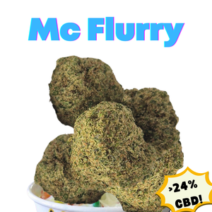 McFlurry -  Premium CBD Bud (>24% CBD  <0.2% THC)