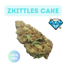 Load image into Gallery viewer, Zkittles Cake (super premium) Loose Hemp Flower Tea (&gt;20% CBD) (&lt;0.2% THC)