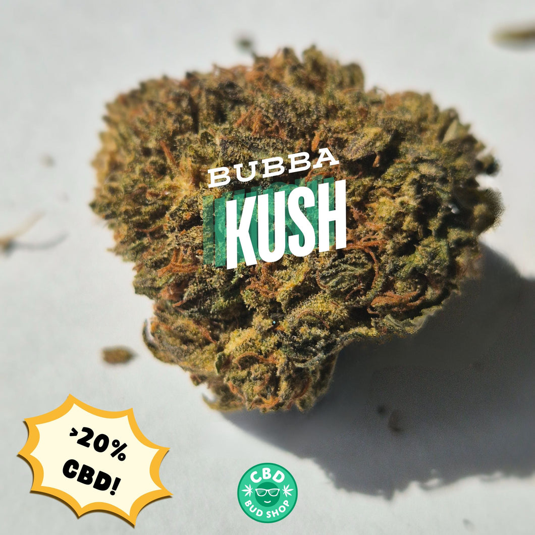 Bubba Kush - Loose Hemp CBD Flower (>20% CBD) (<0.2% THC)